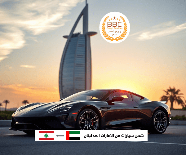 شحن سيارات من دبي الى لبنان