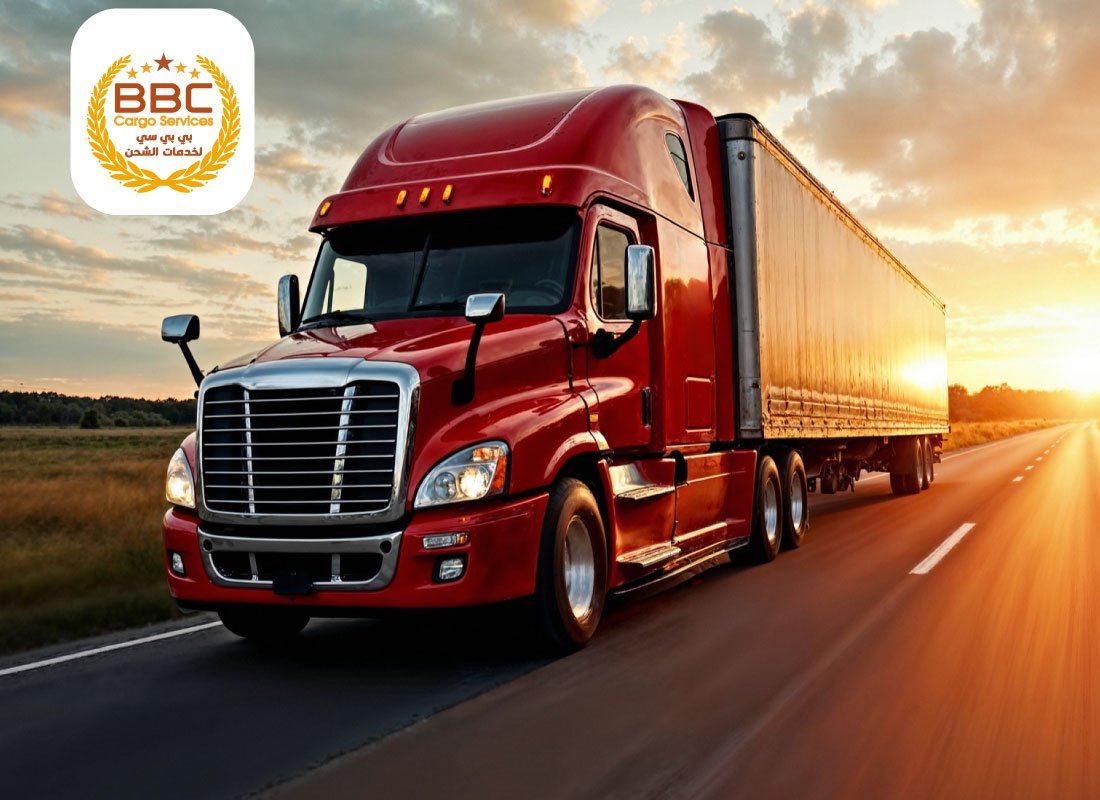 الشحن البري من الامارات الى السعودية