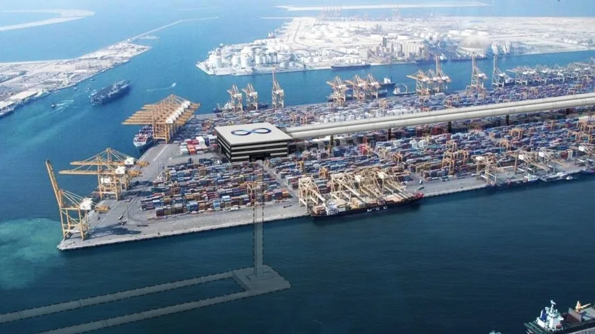 الشحن والخدماتت اللوجيستية من ميناء جبل على