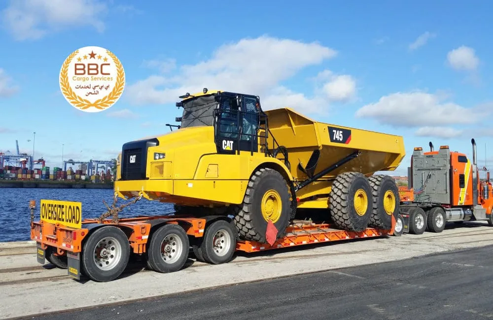 Shipping heavy equipment from the UAE to Iraq